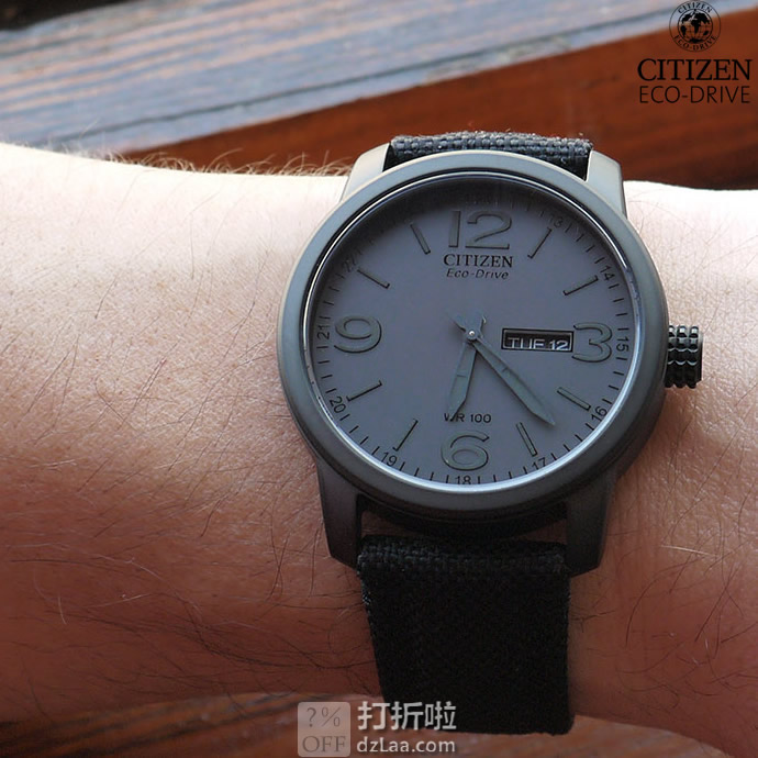 CITIZEN BM8475-00F 西铁城 炫酷光动能男表，优惠券折后.99，转运到手约￥477