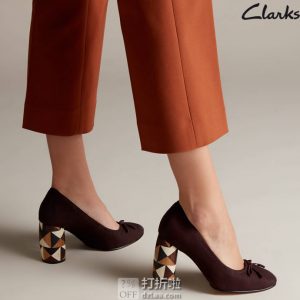 Clarks 其乐 Grace Nina 花跟 女式高跟鞋 ￥364