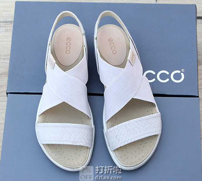 ECCO 爱步 Damara 达玛拉系列 女式凉鞋 39码4.9折.5 海淘转运到手约￥456 国内￥1299