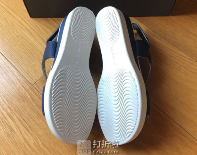 ECCO 爱步 Touch 2-Strap 触感系列 厚底 女式坡跟凉鞋 4.2折.99 海淘转运到手约￥489