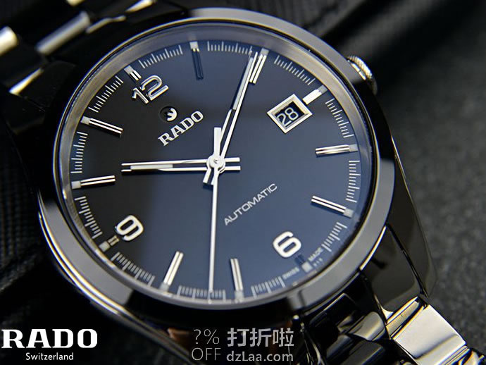 RADO 雷达 皓星系列 男士自动机械腕表 R32109162 2.8折9.99史低 海淘关税补贴到手约￥4261