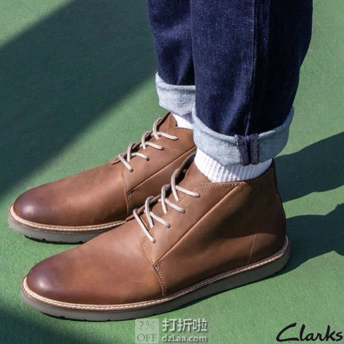 Clarks 其乐  Grandin 男式短靴 42码￥361 中亚Prime会员免运费直邮到手￥401