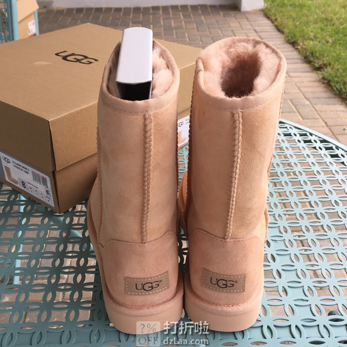 UGG Classic Short II 经典款女式雪地靴 7码4.8折.46 海淘转运到手约￥655 国内￥1048