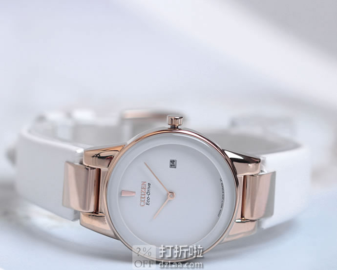 CITIZEN 西铁城 光动能 女式手表 GA1053-01A 4.4折 海淘转运关税补贴到手约￥813