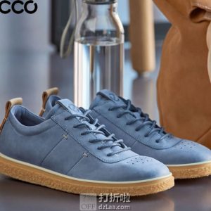 限尺码 ECCO 爱步 Crepetray 酷锐 系带女式休闲鞋 ￥481 中亚Prime会员免运费直邮到手约￥530