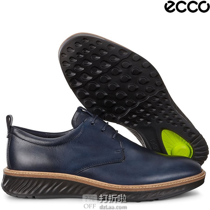 ECCO 爱步 19年春季新款 ST.1 Hybrid 适动混合 男式德比鞋 ￥797 2色可选 天猫￥1733