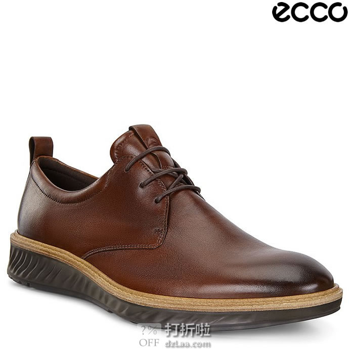 ECCO 爱步 19年春季新款 ST.1 Hybrid 适动混合 男式德比鞋 ￥797 2色可选 天猫￥1733