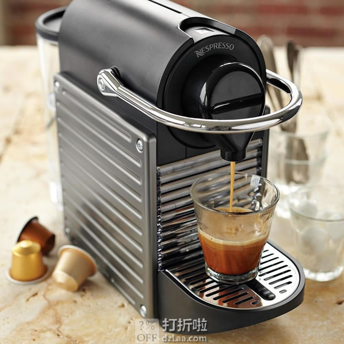 金盒特价 Krups XN 3005 Nespresso Pixie 胶囊咖啡机 ￥644 中亚Prime会员免运费直邮到手约￥709