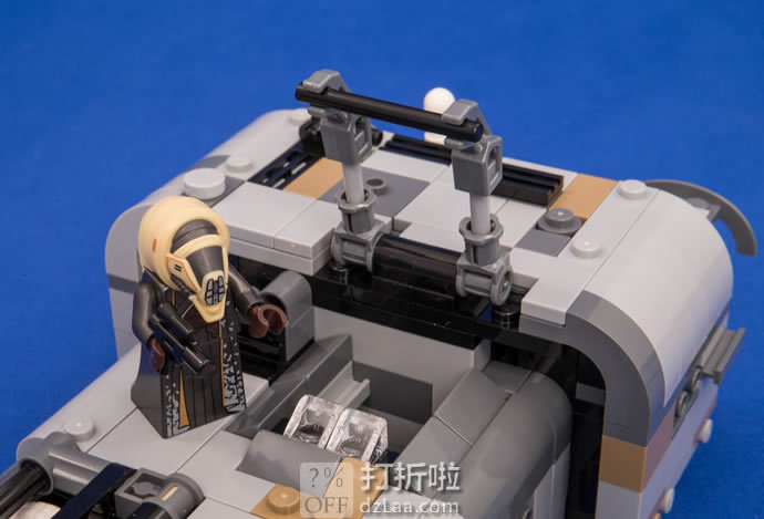 LEGO 乐高 Star Wars 星球大战系列 Moloch的地面飞艇 75210 排插类积木玩具 5.4折.53史低 海淘转运到手约￥196