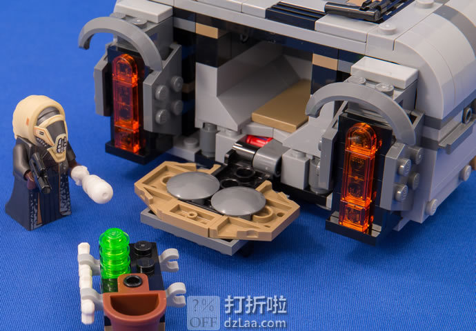 LEGO 乐高 Star Wars 星球大战系列 Moloch的地面飞艇 75210 排插类积木玩具 5.4折.53史低 海淘转运到手约￥196