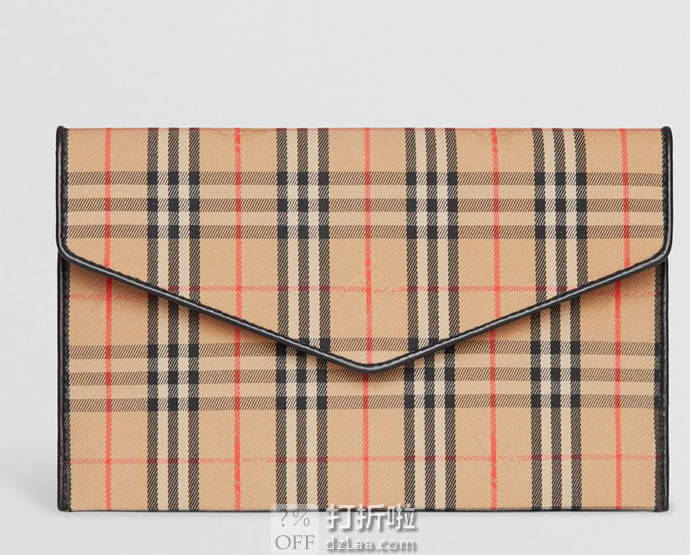 限PLUS会员 意大利产 BURBERRY 巴宝莉 1983系列 80053321 女式手拿包 京东优惠券折后￥2384