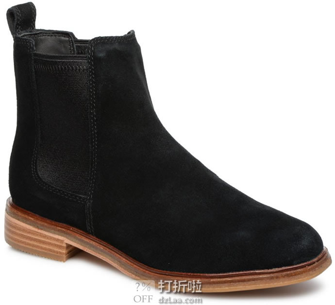 限尺码 Clarks 其乐 Clarkdale Arlo 女式切尔西靴短靴 ￥317