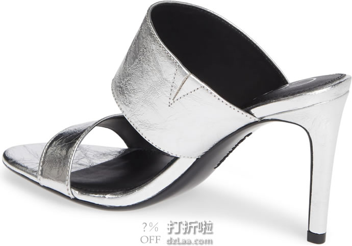 Calvin Klein 卡尔文克莱因 Rema CK 女式高跟凉鞋 2.1折.82起 海淘转运到手约￥261 中亚Prime会员可凑单免运费直邮到手约￥222