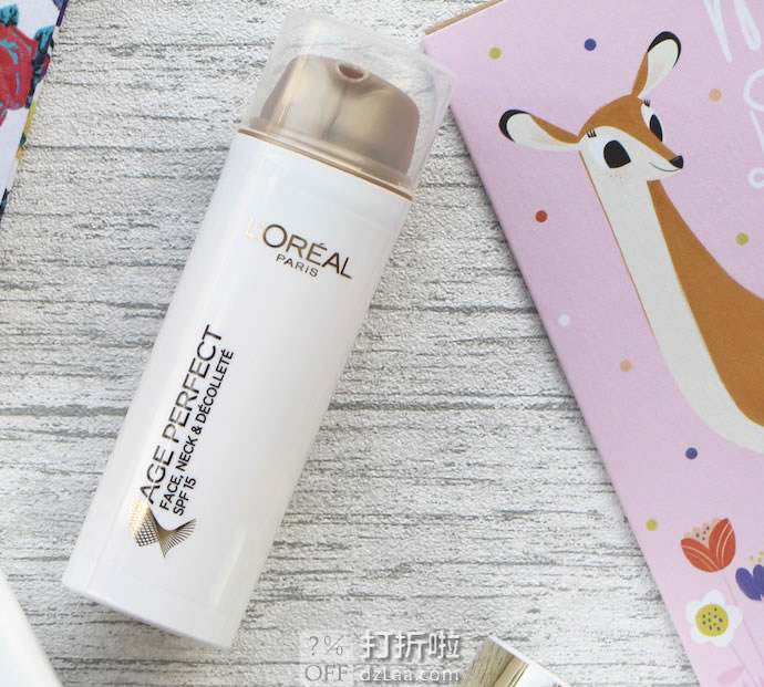 L'Oreal 欧莱雅 SPF15 金致臻颜面颈部抗皱乳液 50ml ￥69 中亚Prime会员凑单免运费直邮到手约￥89