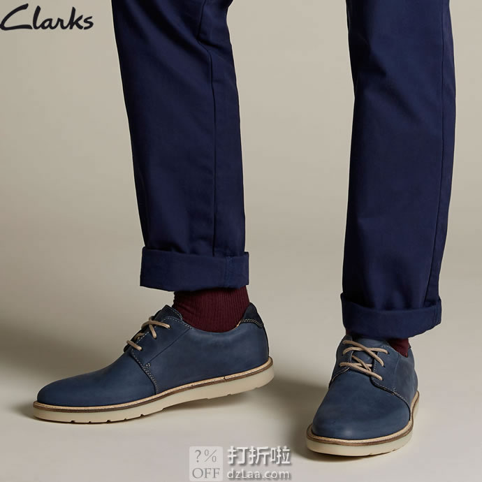 Clarks 其乐 Grandin Plain 男式德比鞋 ￥289起 中亚Prime会员免运费直邮到手约￥319 两色可选