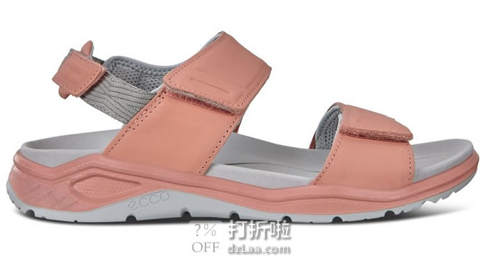 ECCO 爱步 19年春夏款 X-trinsic 全速系列 女式凉鞋 37码2.5折.49 海淘转运到手约￥306
