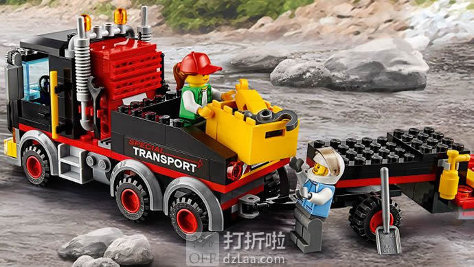 LEGO 乐高 60183 城市系列 重型直升机运输车 积木玩具 6折.99史低 海淘转运到手约￥165