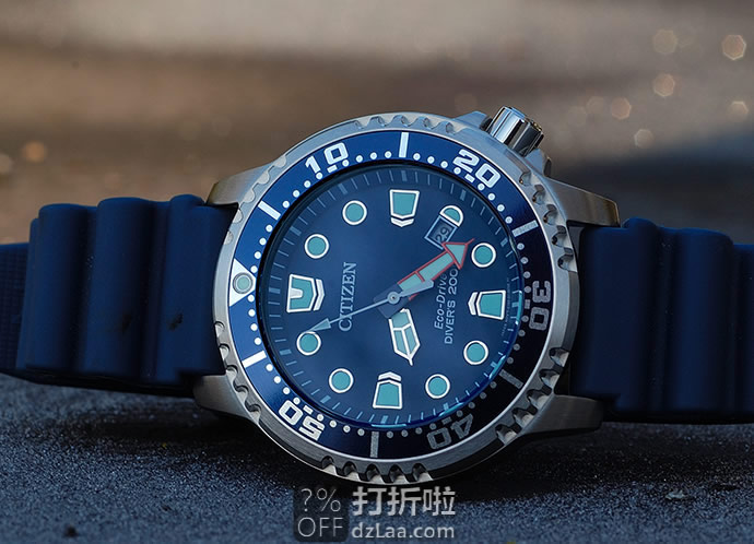 Citizen 西铁城 BN0151-09L 光动能 男式潜水表 4.4折9.99 海淘关税补贴到手约￥1072