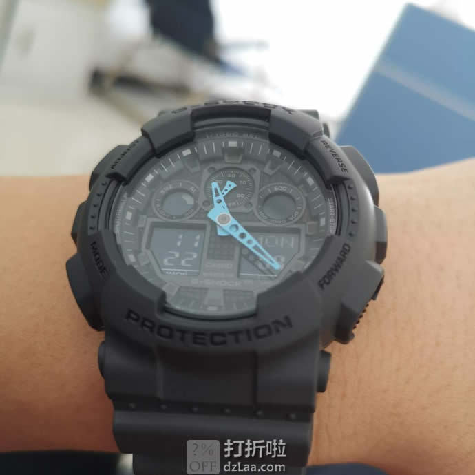 Casio 卡西欧 G-Shock系列 GA-100C-8AER 双显 男式运动手表 中亚Prime会员免运费直邮到手约￥520