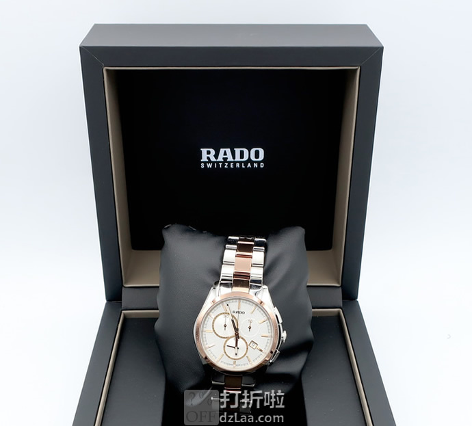 Rado 雷达 HyperChrome 皓星系列 R32039102 男式石英表 2.3折9.99史低 海淘关税补贴到手约￥3923