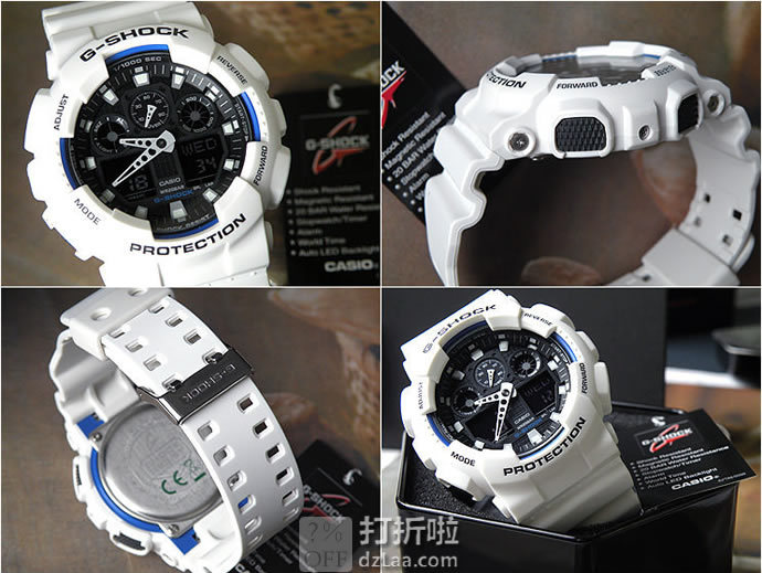 CASIO 卡西欧 G-shock GA-100B-7AER 双显 男式运动手表 ￥498