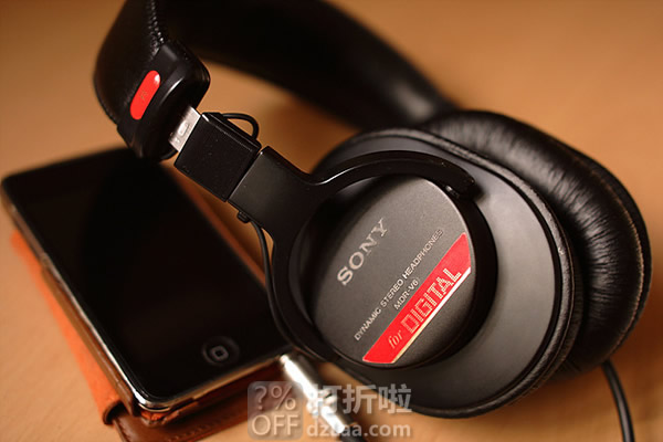 Sony 索尼 MDR-V6 经典款专业监听耳机 5.3折 海淘转运到手约￥450 中亚Prime会员免运费到手￥456