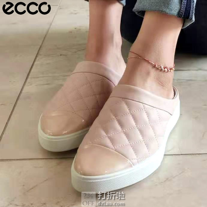 ECCO 爱步 Gillian 吉莉系列 女式半拖穆勒鞋 休闲鞋 38码2.3折.28 海淘转运到手约￥303