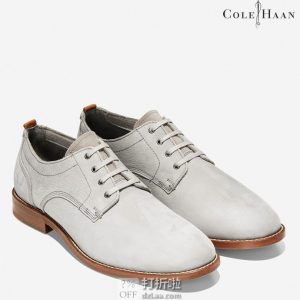 Cole Haan 可汗 Feathercraft Grand Blucher 男式牛津鞋 40码2.9折$53.44 海淘转运到手约￥465