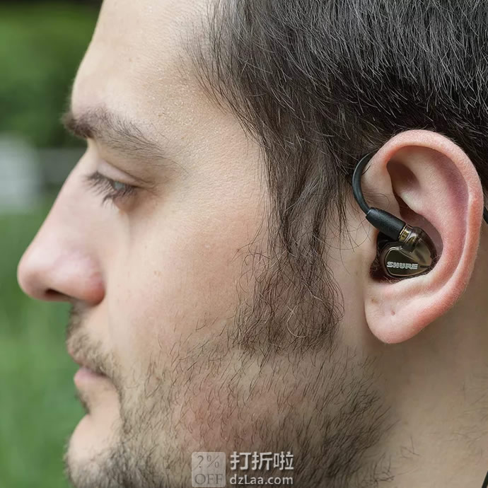 SHURE SE535-V+BT1 线控+蓝牙 可换线监听级 HIFI耳机 7.5折9 海淘转运到手约￥2123 国内￥3868