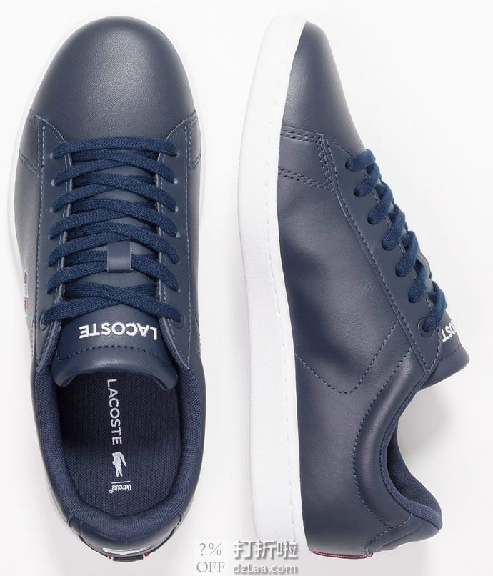 金盒特价 Lacoste 法国鳄鱼 Carnaby EVO 男式板鞋 5.4折.59 海淘转运到手约￥467