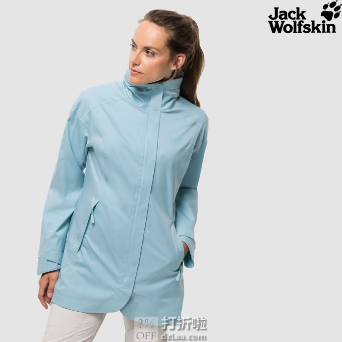 Jackwolfskin 狼爪 Ruunaa 防水防风透气 女式户外夹克 M码2.6折.93 海淘转运到手约￥414