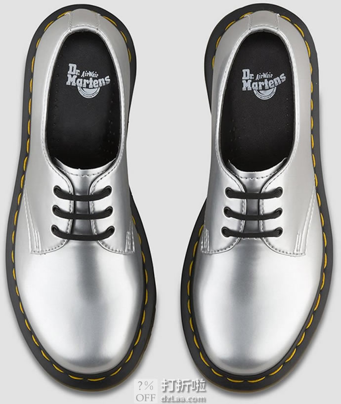 Dr. Martens 1461 Vegan 金属色 女式牛津鞋 6折.99 海淘转运到手约￥506