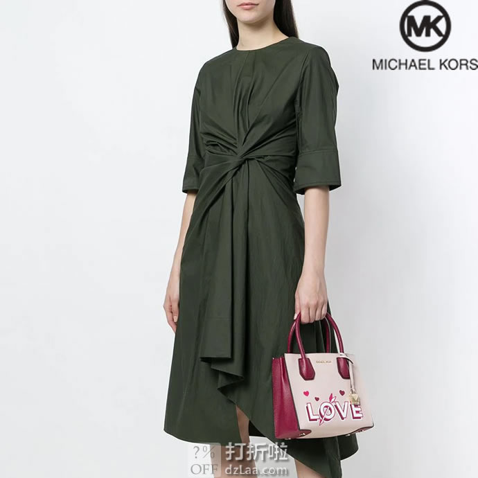 Michael Kors 迈克科尔斯 Mercer Love 女式中号手提包 4.5折2 海淘转运到手约￥828