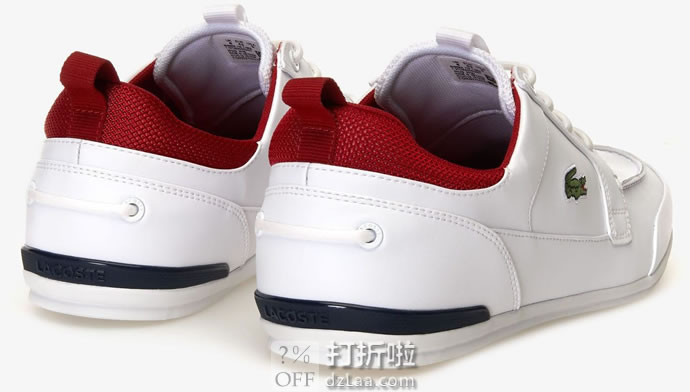 Lacoste 法国鳄鱼 Marina 男式板鞋 42.5码3.8折.93 海淘转运到手约￥369