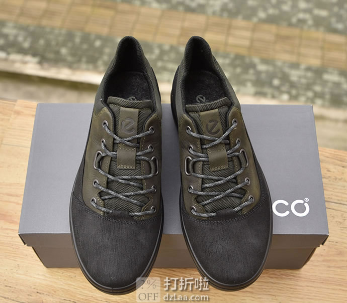 ECCO 爱步 Soft 7 柔酷7号 Tred Terrain 防水男式板鞋 39码3折.88 海淘转运到手约￥425