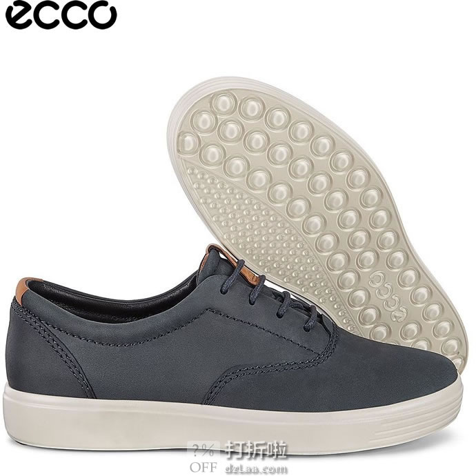 ECCO 爱步 SOFT 7 柔酷7号 CVO 男式休闲鞋 40码2.9折.88 海淘转运到手约￥412