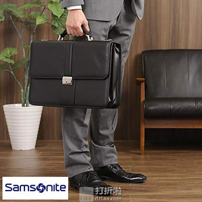 Samsonite 新秀丽 Flapover 公文包 2.1折.99史低 海淘转运到手约￥590