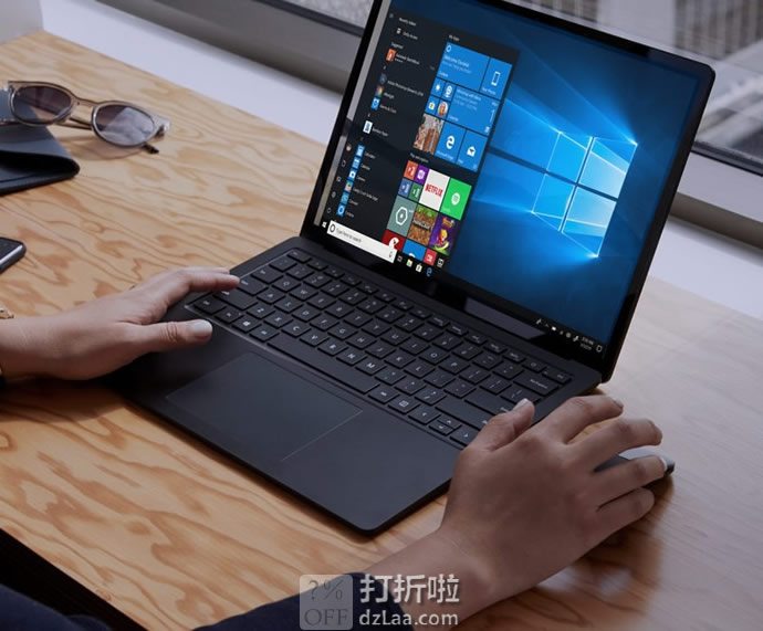 Microsoft 微软 最新款 Surface Laptop 3 13.5英寸 超轻薄便携笔记本电脑 超极本（i5/8GB/256GB）7.7折9.99 两色可选 海淘转运到手约￥7251