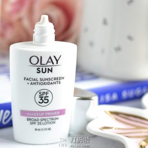 Olay 玉兰油 防晒抗氧化妆前乳 SPF35 40ml 4.3折$11.45 海淘转运到手约￥86