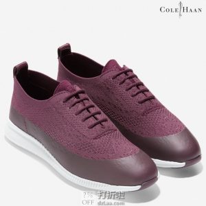 Cole Haan 可汗 2.Zerogrand 针织网面 布洛克风格 女式休闲鞋 38.5码2.8折$51.24 海淘转运到手约￥454