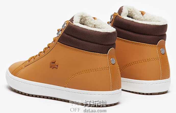 Lacoste 法国鳄鱼 Straightset 男式保暖短靴 39.5码2.7折.56 海淘转运到手约￥371