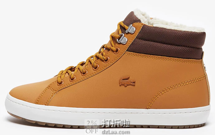 Lacoste 法国鳄鱼 Straightset 男式保暖短靴 39.5码2.7折.56 海淘转运到手约￥371
