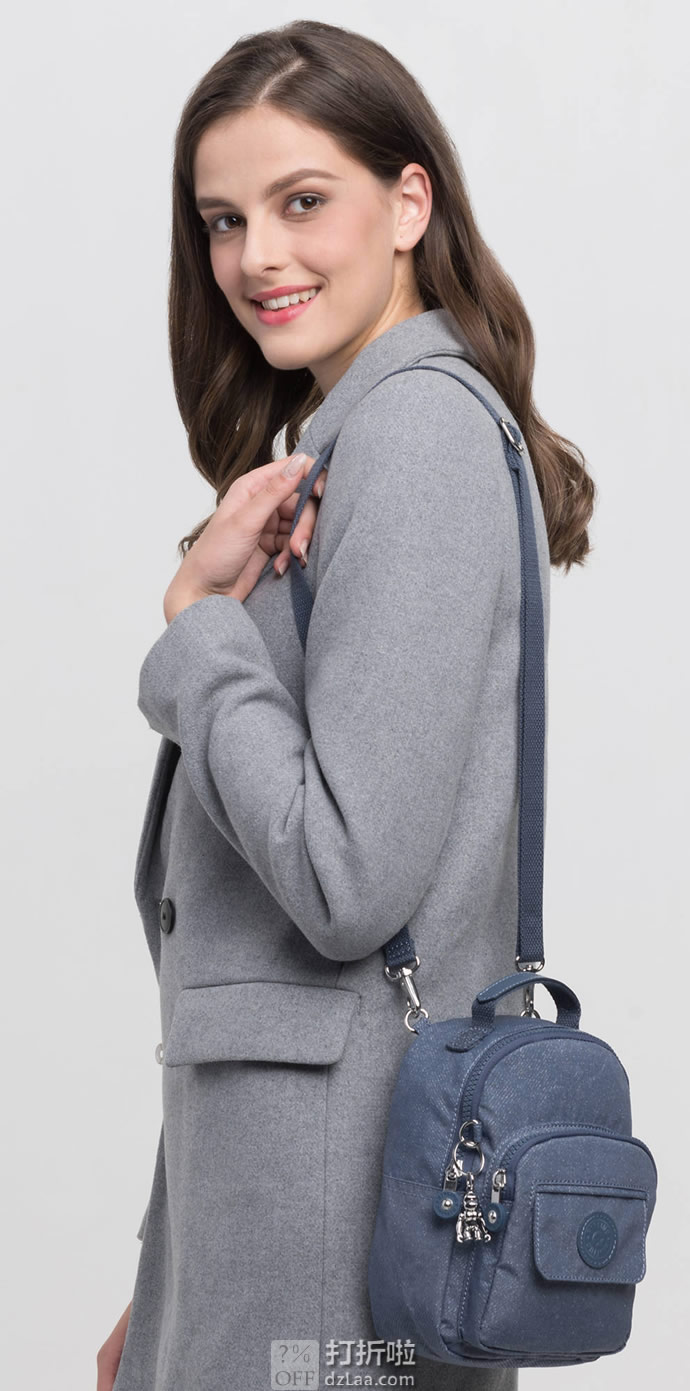 Kipling 凯浦林 Alber 3合1 可变换 女式双肩包 4折.51 海淘转运到手约￥253