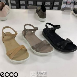 ECCO 爱步 Yuma系列 女式凉鞋 5.7折$50.96起 海淘转运到手约￥420