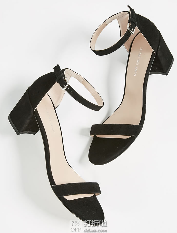 限尺码 Stuart Weitzman 斯图尔特·韦茨曼 Simple 一字扣 女式粗跟凉鞋 4.1折5.33 海淘转运到手￥1217 天猫￥3650
