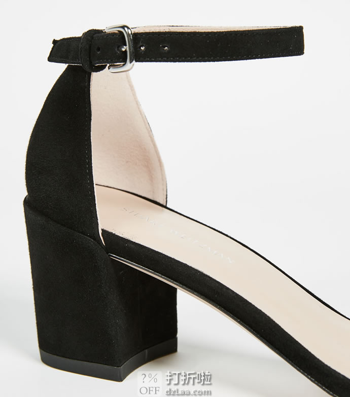 限尺码 Stuart Weitzman 斯图尔特·韦茨曼 Simple 一字扣 女式粗跟凉鞋 4.1折5.33 海淘转运到手￥1217 天猫￥3650