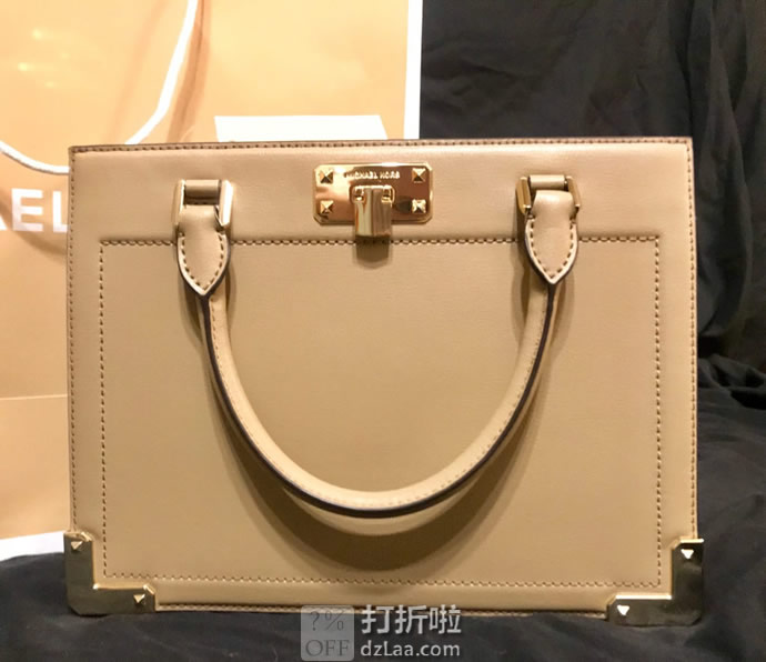 Michael KORS 迈克·科尔斯 KINSLEY ACCORDION 中号女式手提包 2折 海淘转运到手约￥762