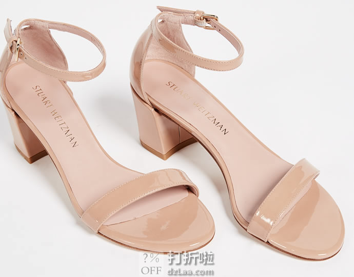 限尺码 Stuart Weitzman 斯图尔特·韦茨曼 Simple 一字扣 女式粗跟凉鞋 4.1折5.33 海淘转运到手￥1217 天猫￥3650