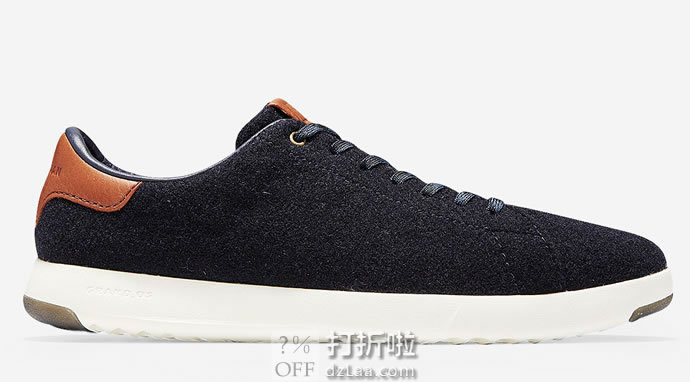 Cole Haan 可汗 Grandpro 羊毛鞋面 男式板鞋 41码3.2折.38 海淘转运到手约￥379