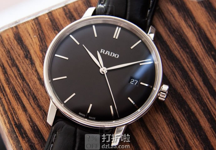 RADO 雷达表 COUPOLE晶璨系列 R22864155 男式石英表 优惠码折后1.08 海淘转运关税补贴到手约￥2390